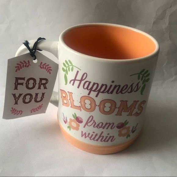 Happiness Blooms From Within Coffee Mug - Picture 1 of 5